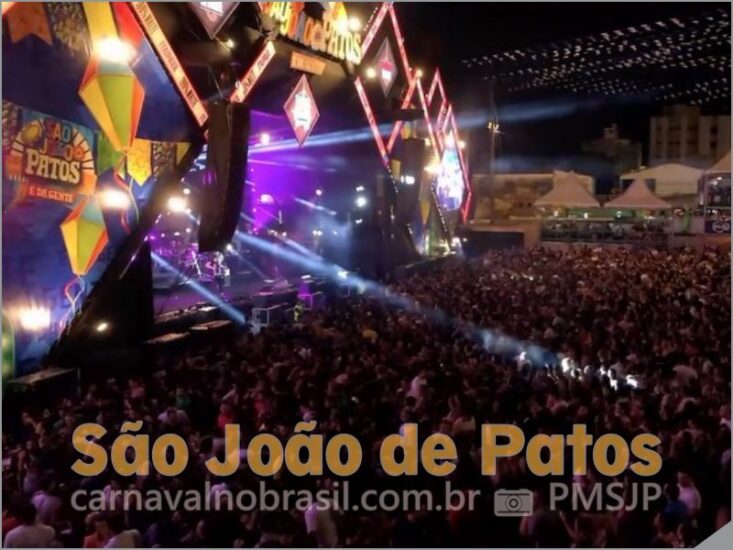 Programação São João de Patos 2024 : confira a data e shows
