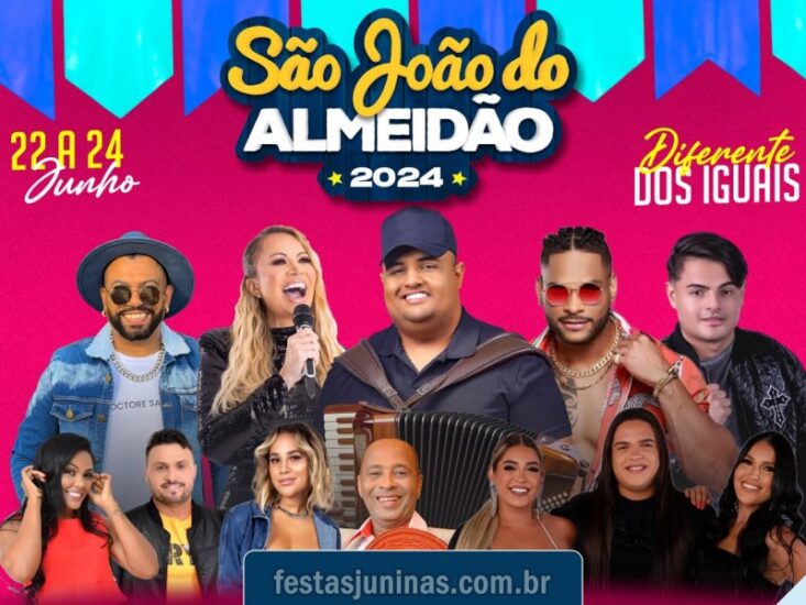 Data e atrações do São João de Conceição do Almeida na Bahia