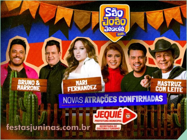São João de Jequié 2024 na Bahia - Festas Juninas