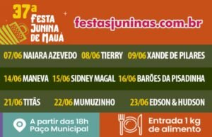 Festa Junina de Mauá em São Paulo - Festas Juninas - Sortimento Temporada Inverno