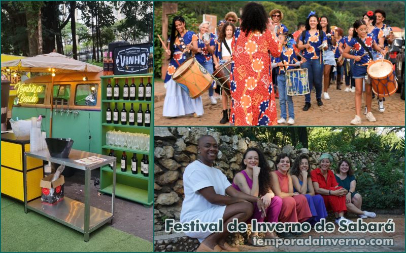 Festival de Inverno de Sabará em Minas Gerais - Sortimento Programação Digital