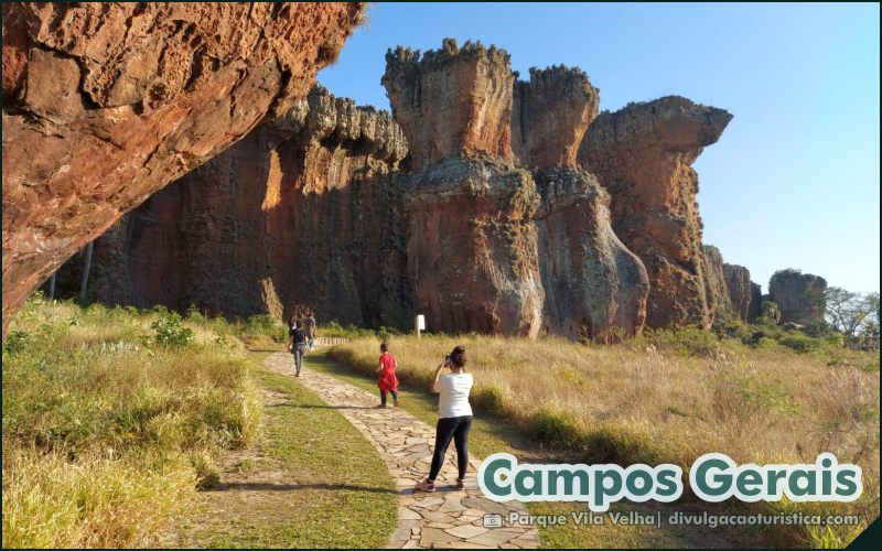 Parque Vila Velha - Guia Turístico dos Campos Gerais - Sortimento Temporada Inverno